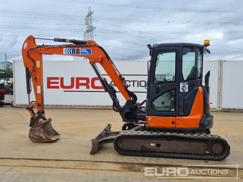 2013 Hitachi ZX55U-5A CLR - Mini excavator: Foto 2 2013 Hitachi ZX55U-5A CLR - Mini excavator: Foto 2