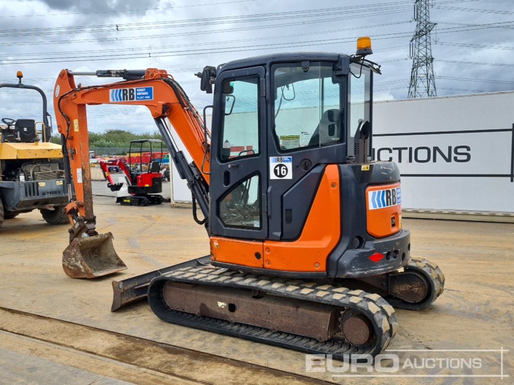 2013 Hitachi ZX55U-5A CLR - Mini excavator: Foto 3 2013 Hitachi ZX55U-5A CLR - Mini excavator: Foto 3