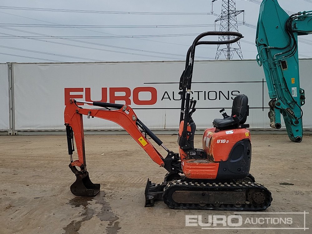 2013 Kubota U10-3 - Mini excavator: Foto 2 2013 Kubota U10-3 - Mini excavator: Foto 2