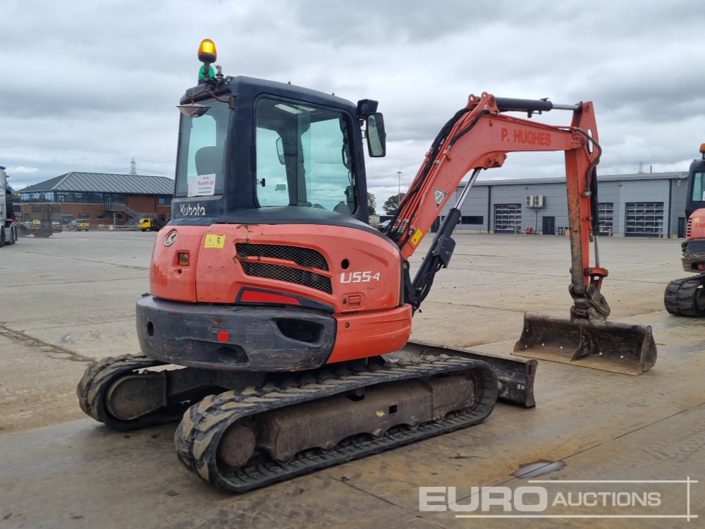 2013 Kubota U55-4 - Mini excavator: Foto 5 2013 Kubota U55-4 - Mini excavator: Foto 5