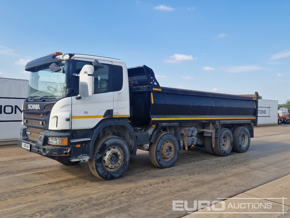 2013 Scania P400 - Camion basculantă: Foto 1 2013 Scania P400 - Camion basculantă: Foto 1