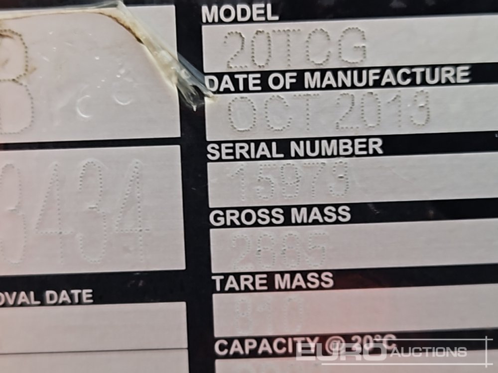 Rezervor de stocare 2013 Western 20TCG: Foto 13