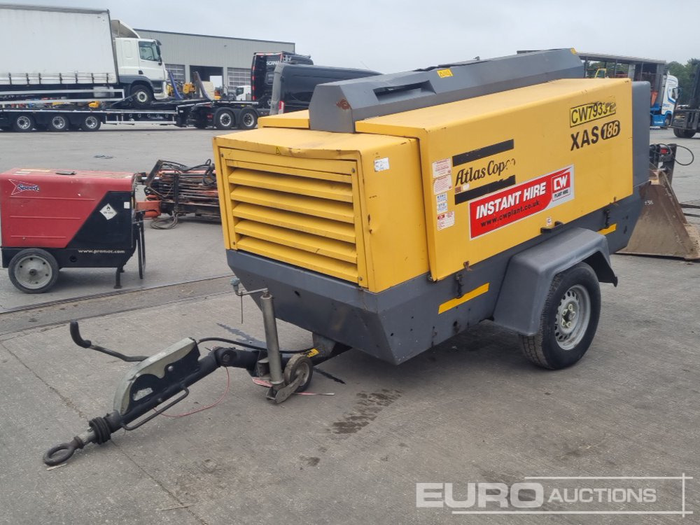 2014 Atlas Copco XAS186 - Compresor de aer: Foto 1 2014 Atlas Copco XAS186 - Compresor de aer: Foto 1