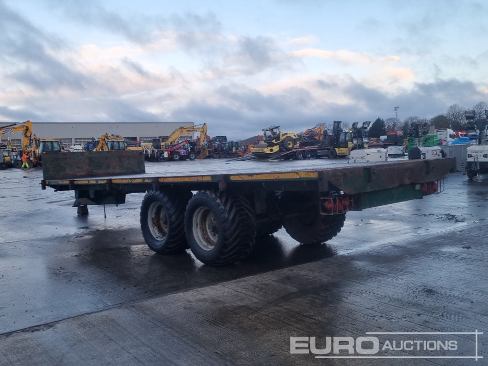 2014 Bailey Trailers 14 Ton Twin Axle Draw Bar Flatbed Trailer, Air Brakes - Remorcă agricolă: Foto 3 2014 Bailey Trailers 14 Ton Twin Axle Draw Bar Flatbed Trailer, Air Brakes - Remorcă agricolă: Foto 3