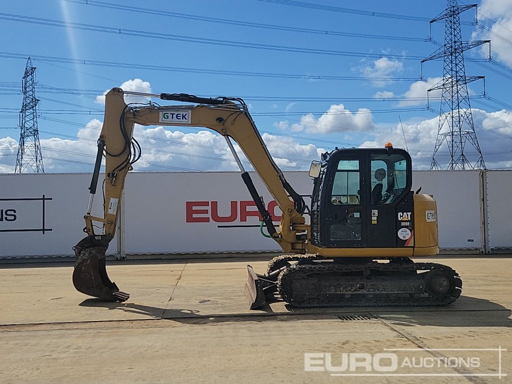 2014 CAT 308E2CR - Mini excavator: Foto 2 2014 CAT 308E2CR - Mini excavator: Foto 2