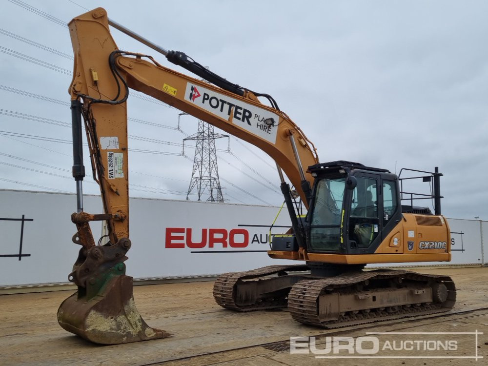 2014 Case CX210C - Excavator pe şenile: Foto 1 2014 Case CX210C - Excavator pe şenile: Foto 1