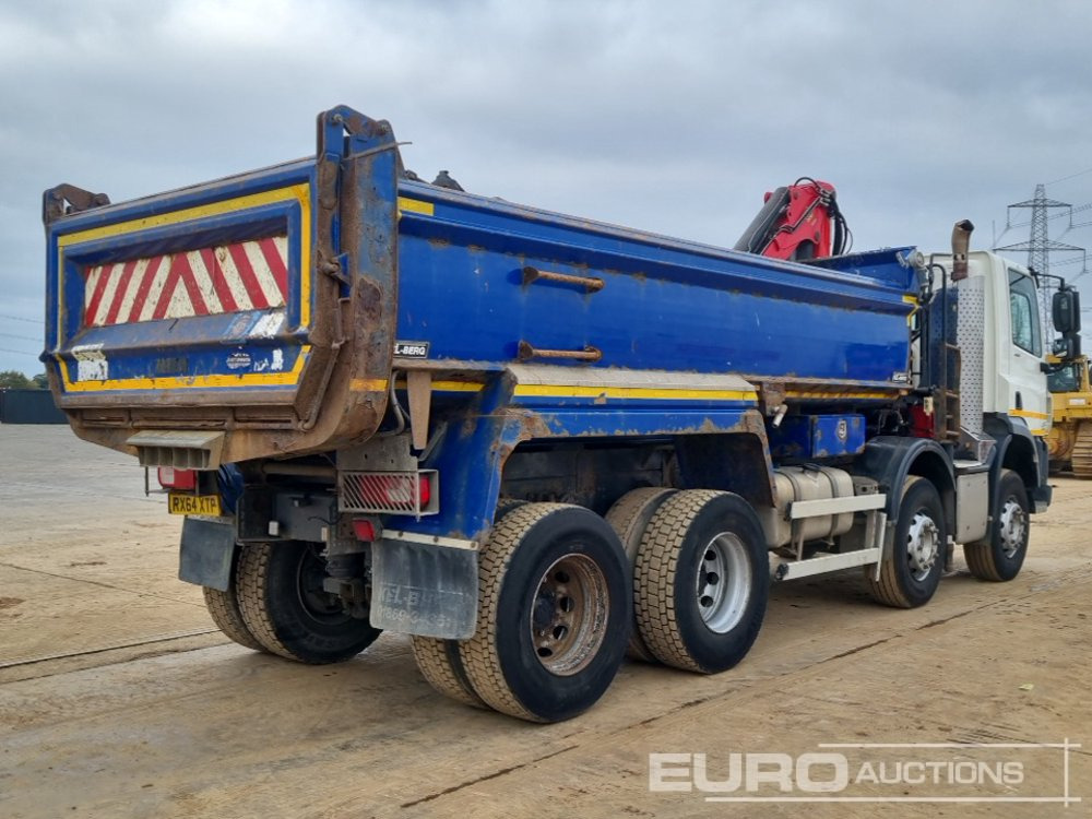 2014 DAF CF440 - Camion basculantă, Camion cu macara: Foto 5 2014 DAF CF440 - Camion basculantă, Camion cu macara: Foto 5