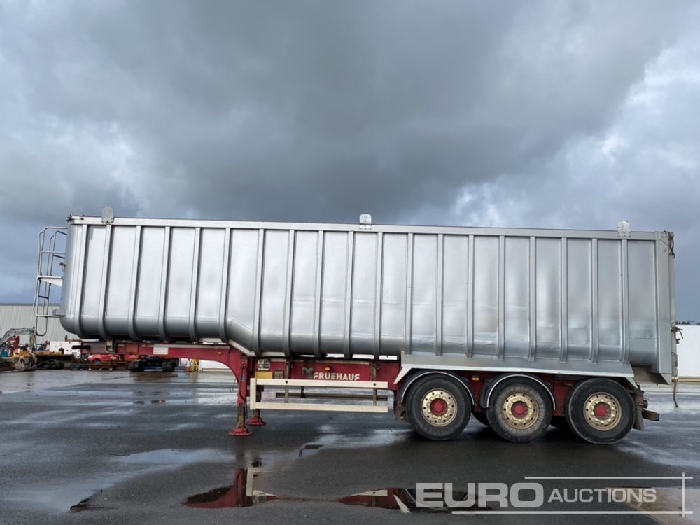 2014 Fruehauf Tri Axle Bluk Tipping Trailer, Roll Over Cover - Semiremorcă basculantă: Foto 2 2014 Fruehauf Tri Axle Bluk Tipping Trailer, Roll Over Cover - Semiremorcă basculantă: Foto 2
