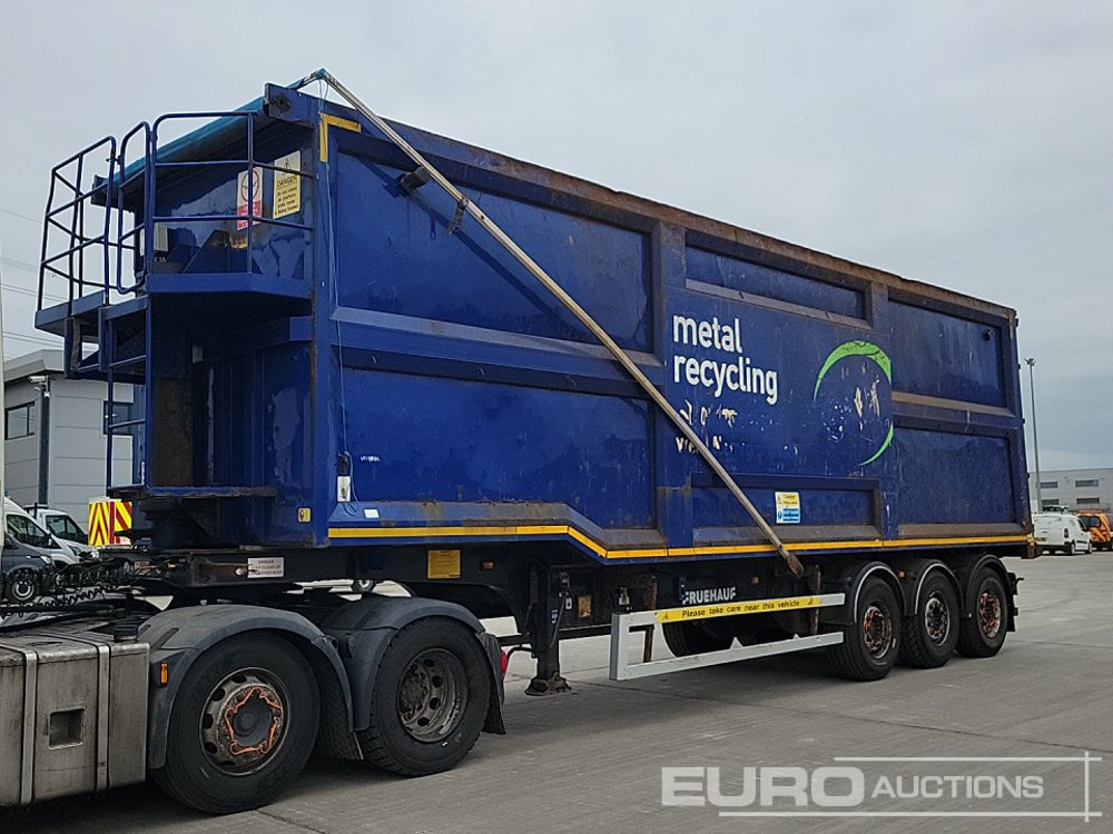 2014 Fruehauf Tri Axle Bulk Tipping Trailer, Easy Sheet - Semiremorcă basculantă: Foto 1 2014 Fruehauf Tri Axle Bulk Tipping Trailer, Easy Sheet - Semiremorcă basculantă: Foto 1