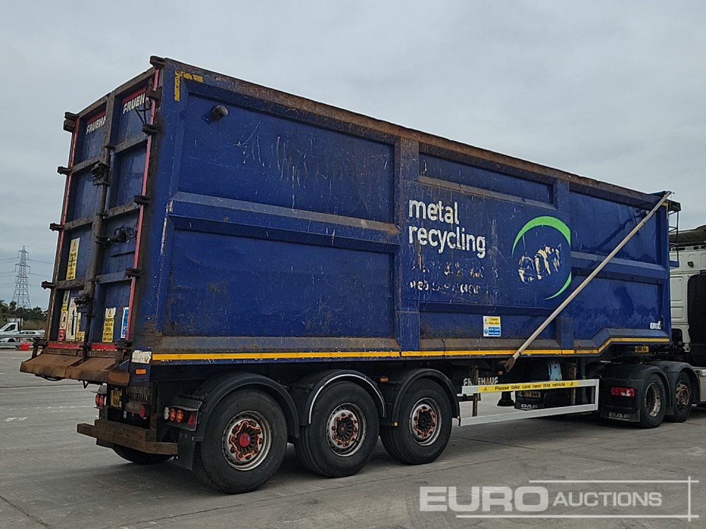 2014 Fruehauf Tri Axle Bulk Tipping Trailer, Easy Sheet - Semiremorcă basculantă: Foto 5 2014 Fruehauf Tri Axle Bulk Tipping Trailer, Easy Sheet - Semiremorcă basculantă: Foto 5
