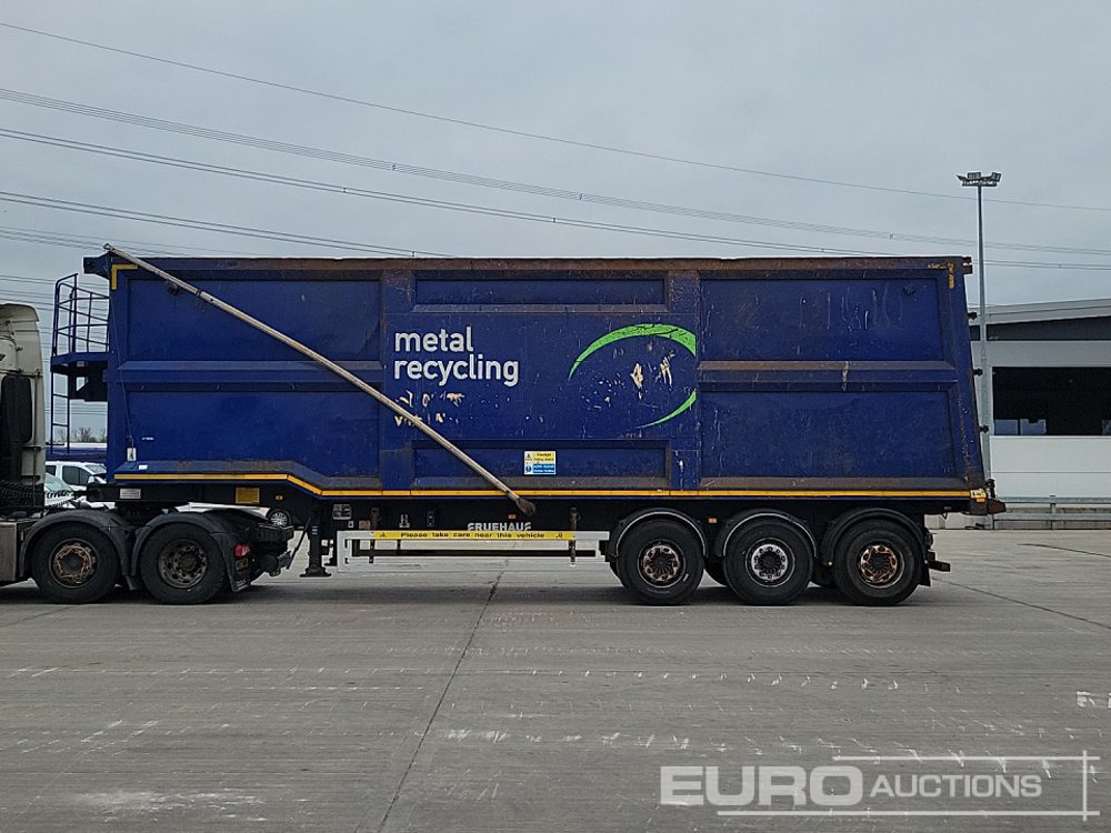 2014 Fruehauf Tri Axle Bulk Tipping Trailer, Easy Sheet - Semiremorcă basculantă: Foto 2 2014 Fruehauf Tri Axle Bulk Tipping Trailer, Easy Sheet - Semiremorcă basculantă: Foto 2