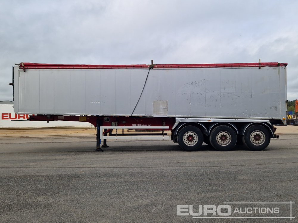 2014 Fruehauf Tri Axle Plankside Bulk Tipping Trailer - Semiremorcă basculantă: Foto 2 2014 Fruehauf Tri Axle Plankside Bulk Tipping Trailer - Semiremorcă basculantă: Foto 2
