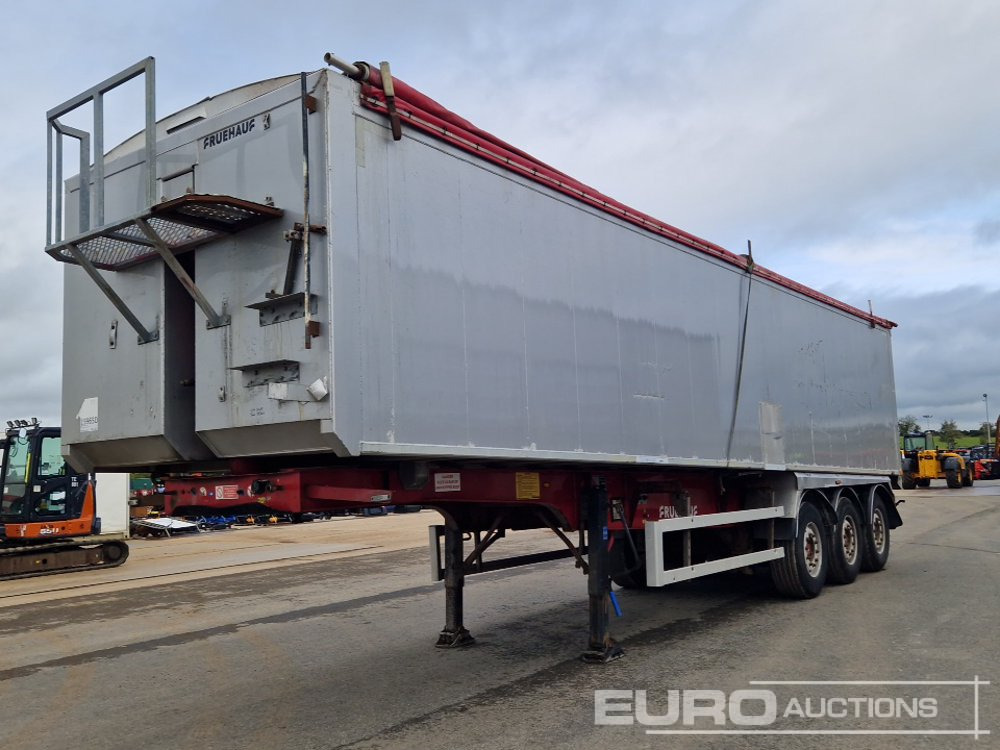 2014 Fruehauf Tri Axle Plankside Bulk Tipping Trailer - Semiremorcă basculantă: Foto 1 2014 Fruehauf Tri Axle Plankside Bulk Tipping Trailer - Semiremorcă basculantă: Foto 1
