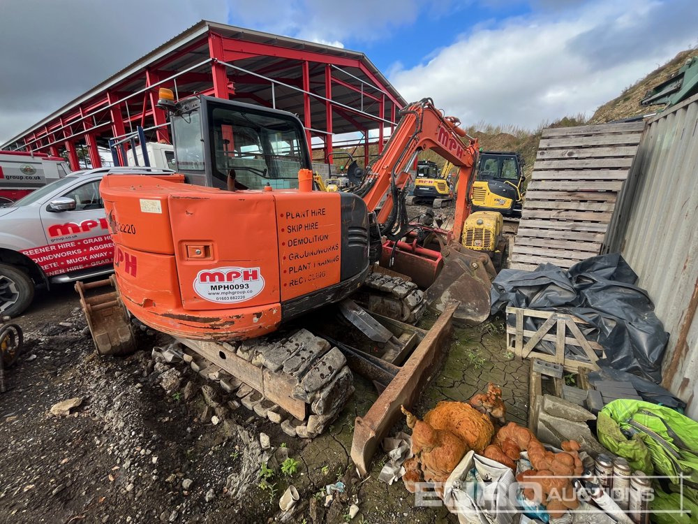 2014 Hitachi ZX85USB-5A - Mini excavator: Foto 4 2014 Hitachi ZX85USB-5A - Mini excavator: Foto 4