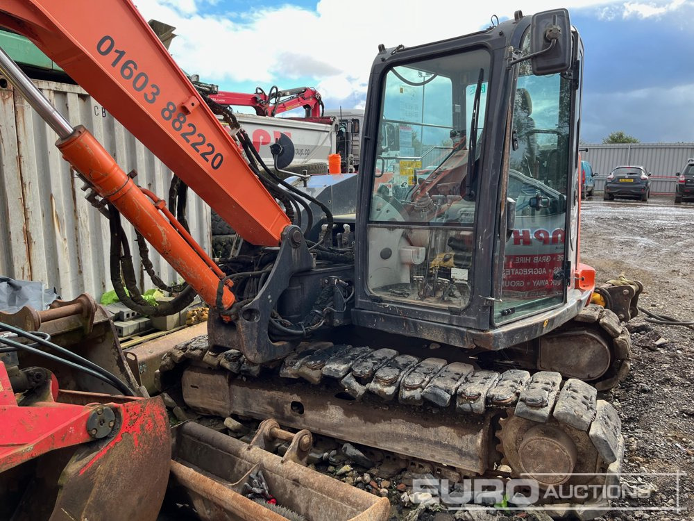 2014 Hitachi ZX85USB-5A - Mini excavator: Foto 2 2014 Hitachi ZX85USB-5A - Mini excavator: Foto 2