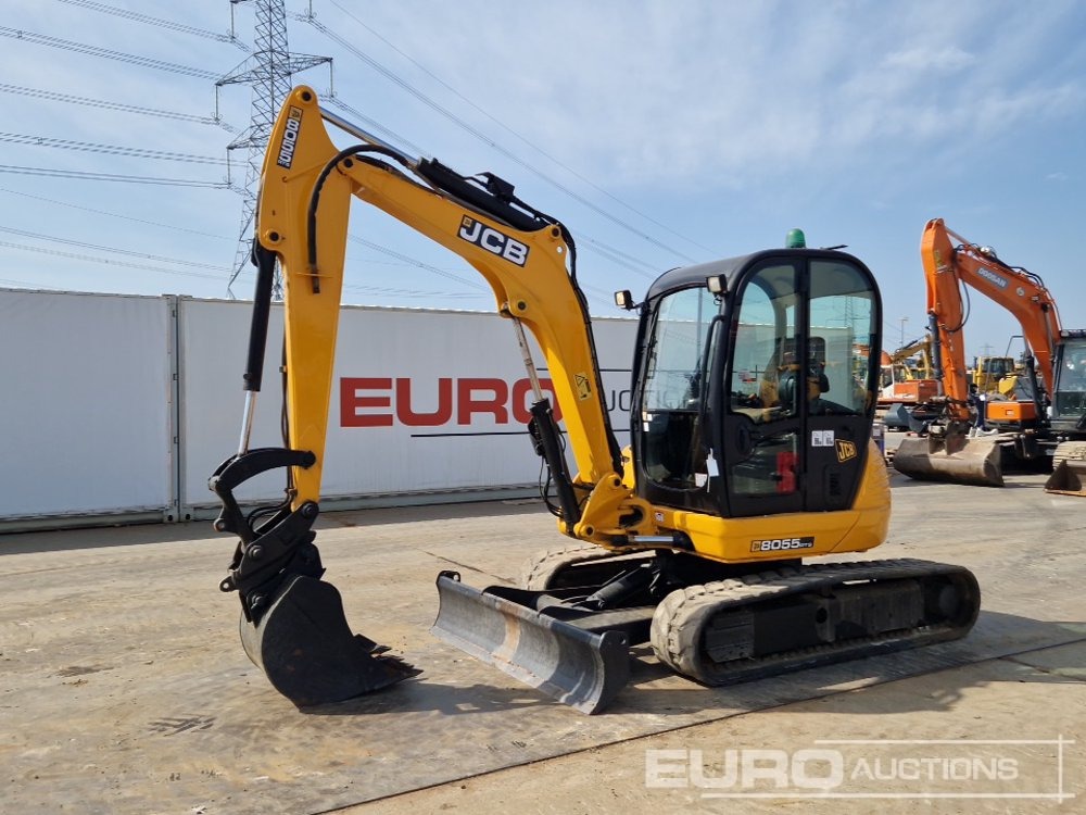 2014 JCB 8055 RTS - Mini excavator: Foto 1 2014 JCB 8055 RTS - Mini excavator: Foto 1