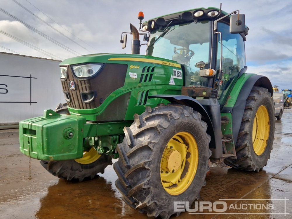 2014 John Deere 6140R - Tractor agricol: Foto 1 2014 John Deere 6140R - Tractor agricol: Foto 1
