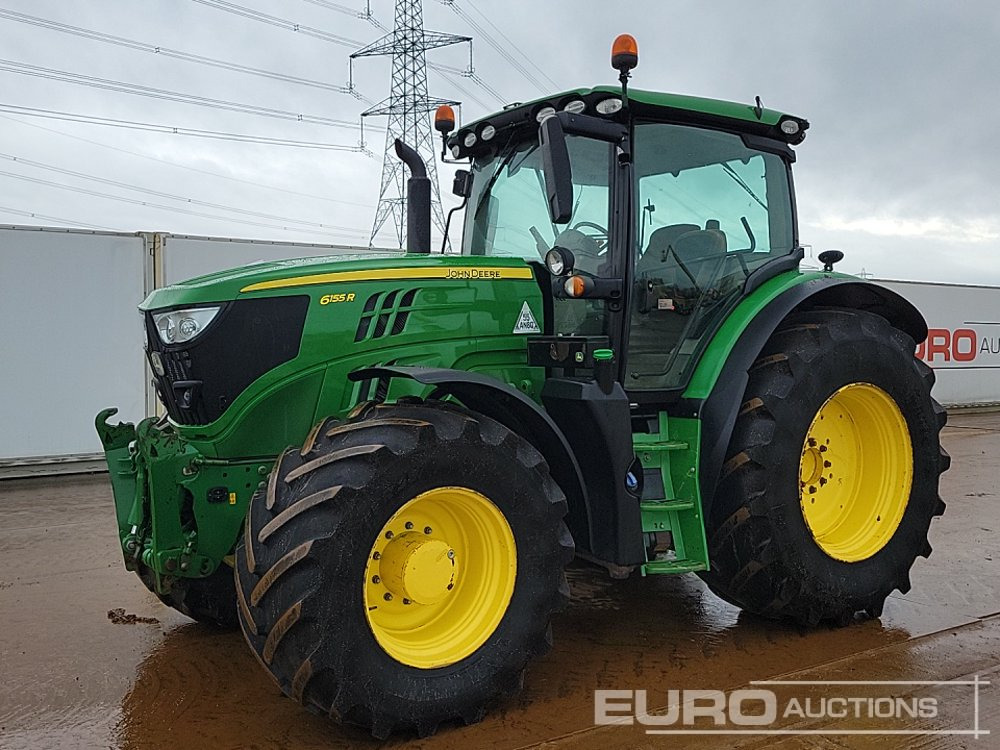 2014 John Deere 6155R - Tractor agricol: Foto 1 2014 John Deere 6155R - Tractor agricol: Foto 1