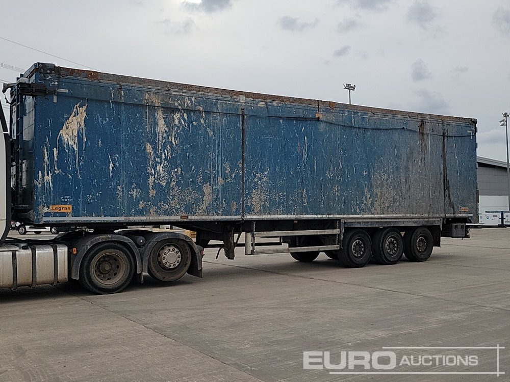 2014 Legras Industries Tri Axle Walking Floor Trailer, Easy Sheet - Semiremorcă cu podea culisantă: Foto 1 2014 Legras Industries Tri Axle Walking Floor Trailer, Easy Sheet - Semiremorcă cu podea culisantă: Foto 1