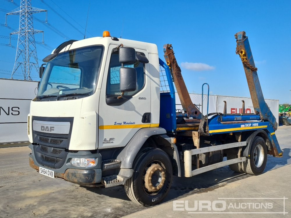 2015 DAF LF220 - Camion container de gunoi: Foto 1 2015 DAF LF220 - Camion container de gunoi: Foto 1
