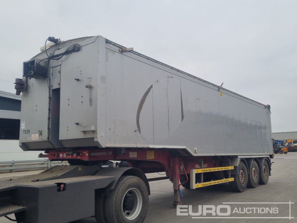 2015 Fruehauf Tri Axle Bulk Tipping Trailer, Easy Sheet - Semiremorcă basculantă: Foto 1 2015 Fruehauf Tri Axle Bulk Tipping Trailer, Easy Sheet - Semiremorcă basculantă: Foto 1