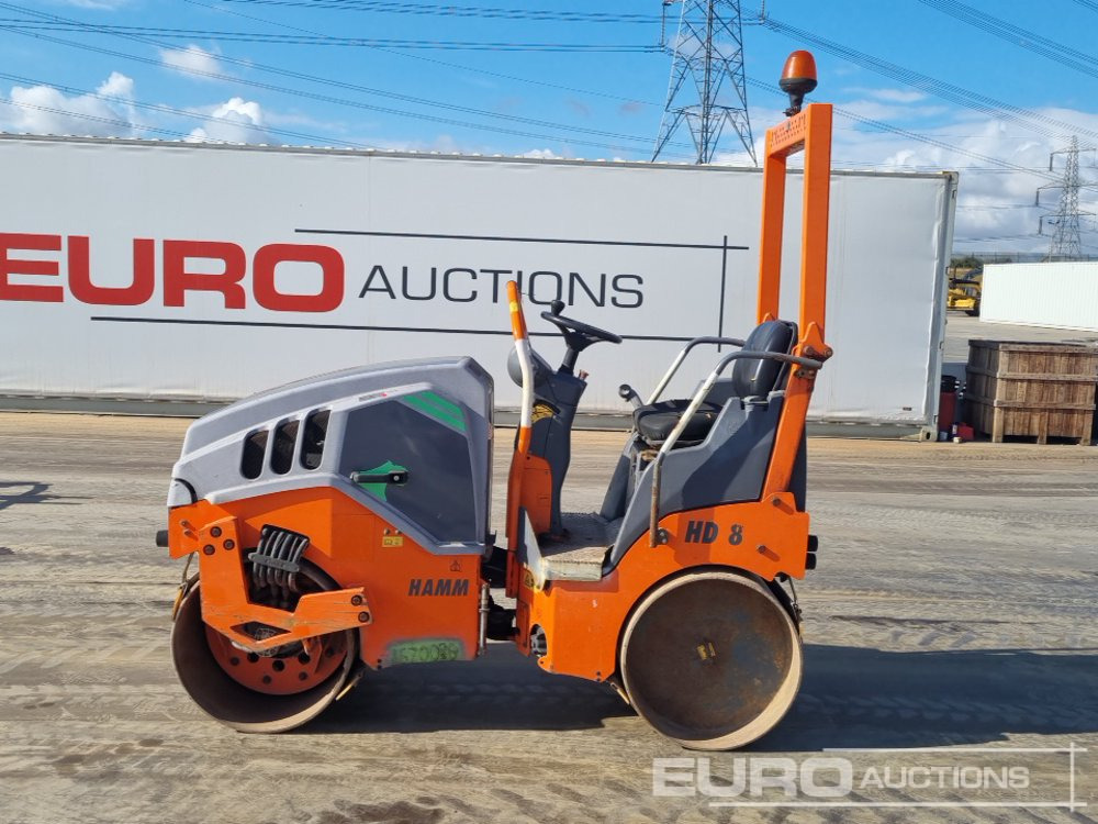 2015 Hamm HD8VV - Cilindru compactor: Foto 2 2015 Hamm HD8VV - Cilindru compactor: Foto 2
