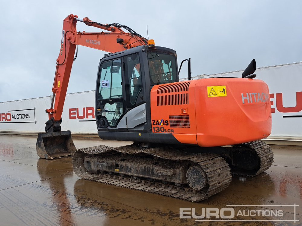 2015 Hitachi ZX130LCN-5B - Excavator pe şenile: Foto 3 2015 Hitachi ZX130LCN-5B - Excavator pe şenile: Foto 3
