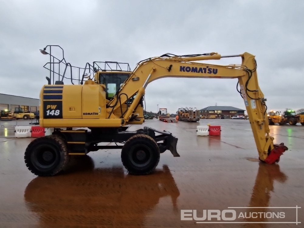 Excavator pe roţi 2015 Komatsu PW148-10: Foto 6 Excavator pe roţi 2015 Komatsu PW148-10: Foto 6