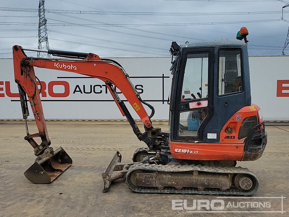 2015 Kubota KX101-3A3 - Mini excavator: Foto 2 2015 Kubota KX101-3A3 - Mini excavator: Foto 2
