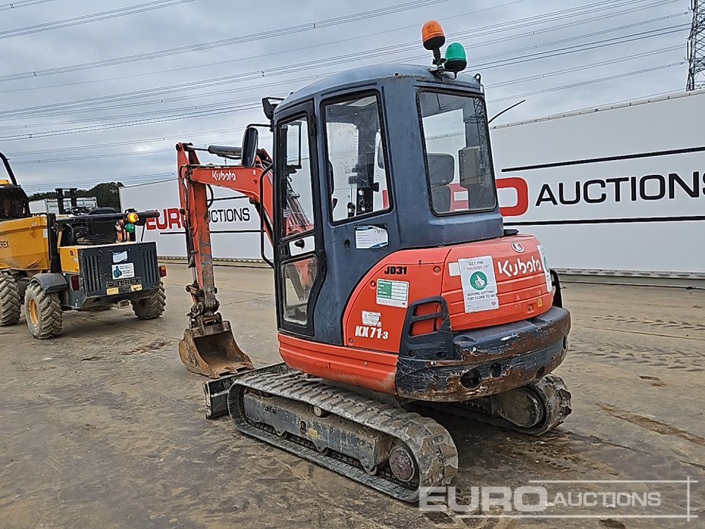 2015 Kubota KX71-3 - Mini excavator: Foto 3 2015 Kubota KX71-3 - Mini excavator: Foto 3
