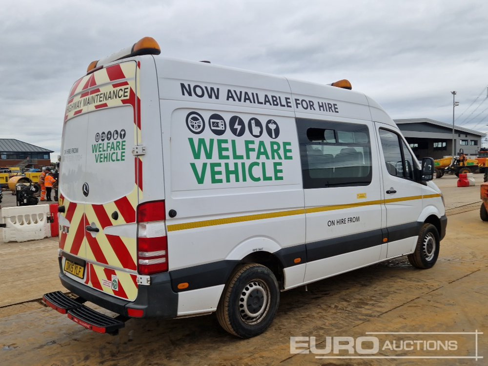 2015 Mercedes Sprinter - Autoutilitară cabină dublă, Dubă: Foto 5 2015 Mercedes Sprinter - Autoutilitară cabină dublă, Dubă: Foto 5