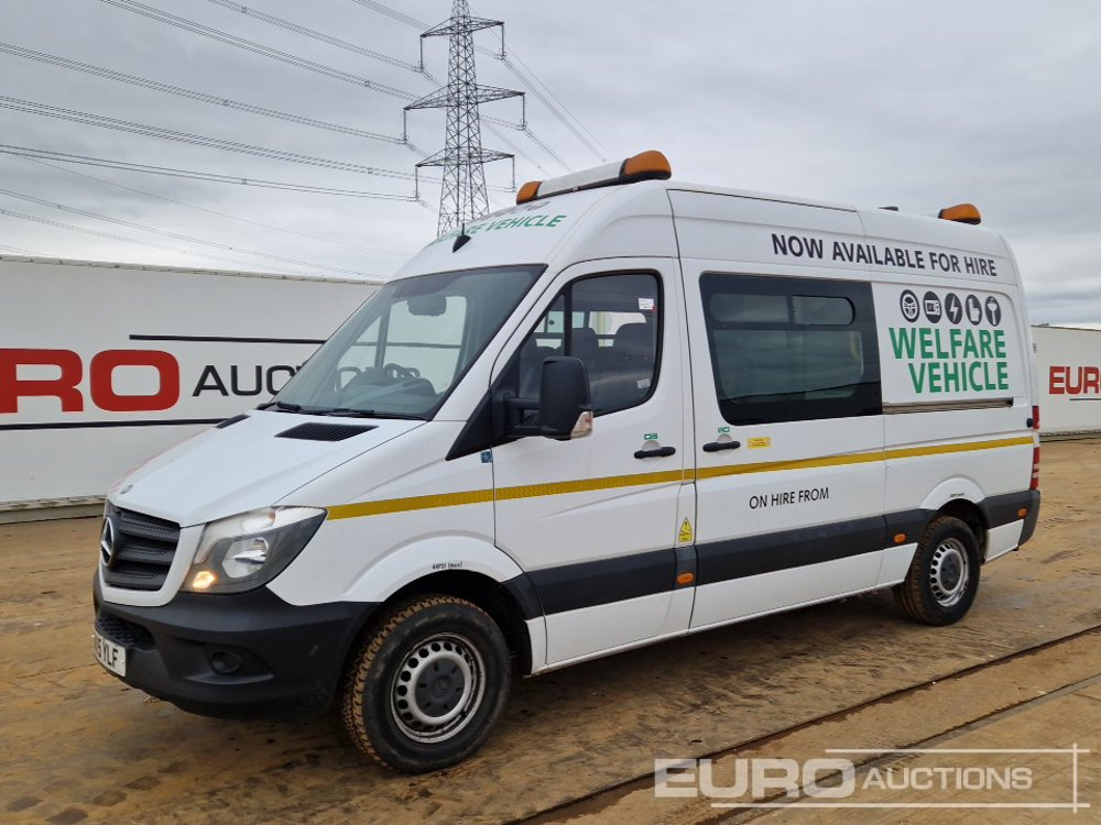 2015 Mercedes Sprinter - Autoutilitară cabină dublă, Dubă: Foto 1 2015 Mercedes Sprinter - Autoutilitară cabină dublă, Dubă: Foto 1