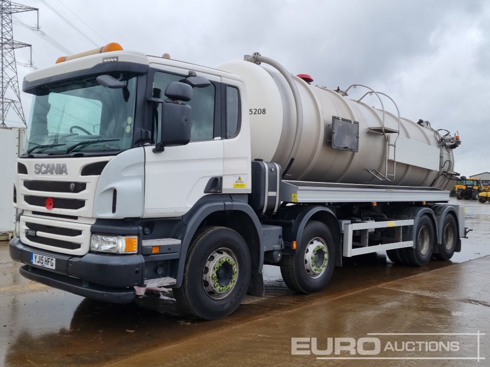 2015 Scania P360 - Camion cisternă: Foto 1 2015 Scania P360 - Camion cisternă: Foto 1