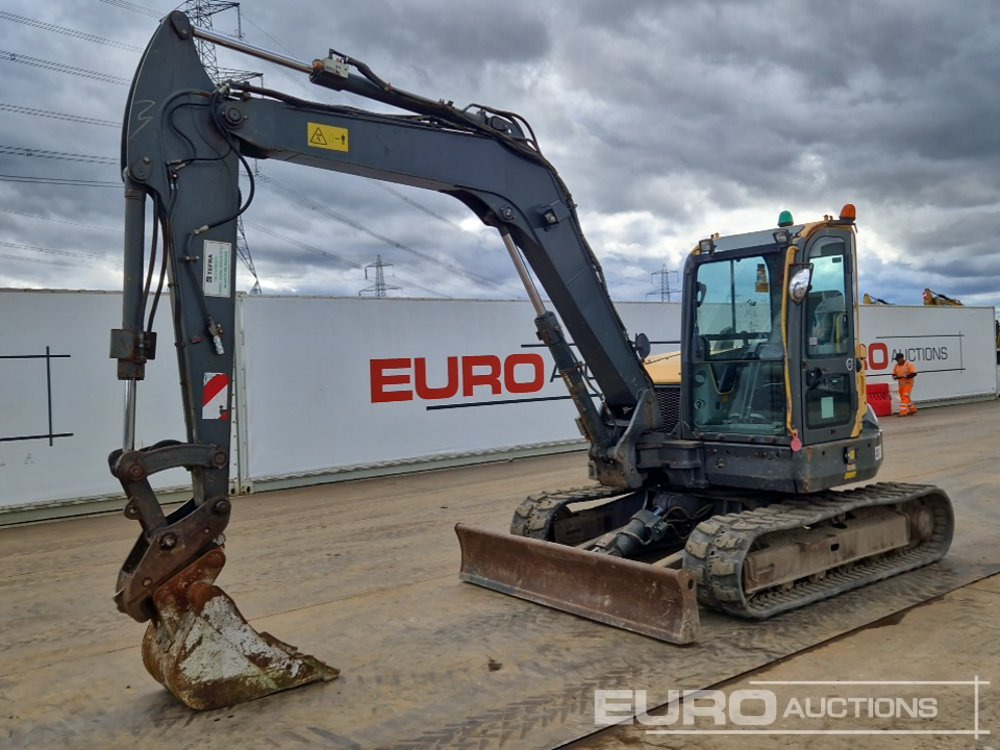 2015 Volvo ECR88D - Mini excavator: Foto 1 2015 Volvo ECR88D - Mini excavator: Foto 1