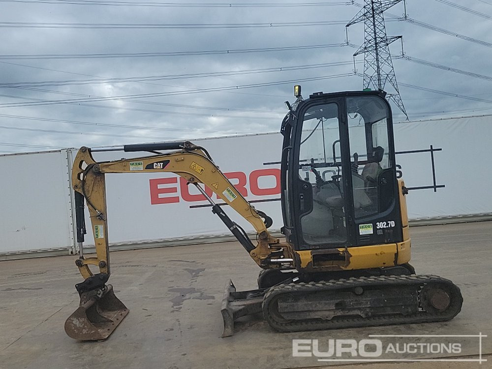2016 CAT 302.7DCR - Mini excavator: Foto 2 2016 CAT 302.7DCR - Mini excavator: Foto 2