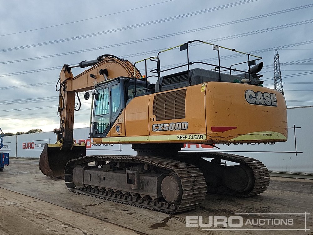 2016 Case CX500D - Excavator pe şenile: Foto 3 2016 Case CX500D - Excavator pe şenile: Foto 3