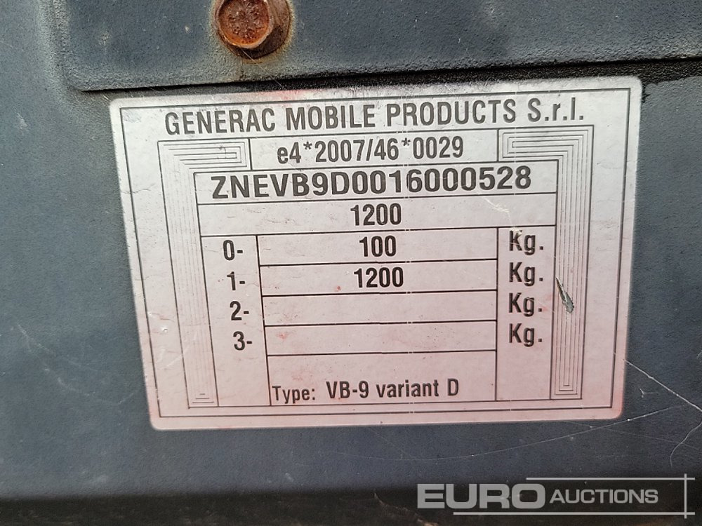 Turnul de iluminat 2016 Generac VB9: Foto 36