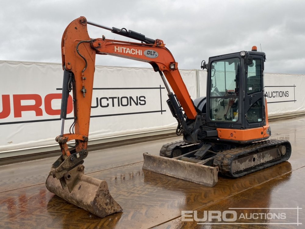 2016 Hitachi ZX55U-5A CLR - Mini excavator: Foto 1 2016 Hitachi ZX55U-5A CLR - Mini excavator: Foto 1