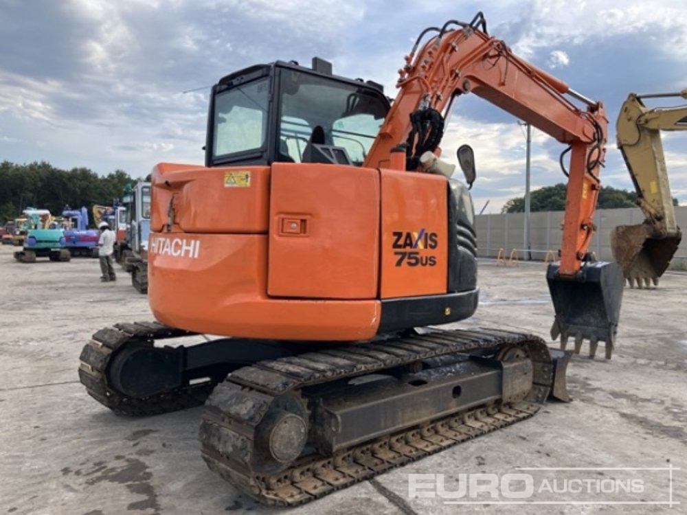 2016 Hitachi ZX75US-5 - Mini excavator: Foto 3 2016 Hitachi ZX75US-5 - Mini excavator: Foto 3