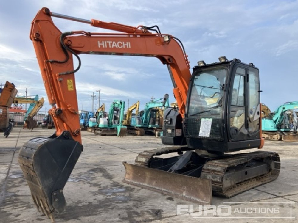 2016 Hitachi ZX75US-5 - Mini excavator: Foto 1 2016 Hitachi ZX75US-5 - Mini excavator: Foto 1