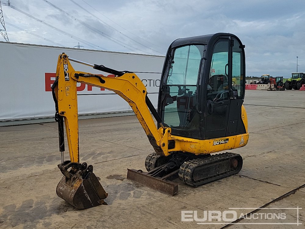 2016 JCB 8014 - Mini excavator: Foto 1 2016 JCB 8014 - Mini excavator: Foto 1