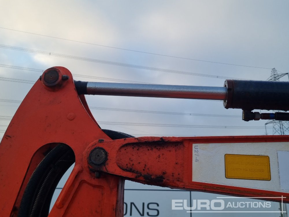 Mini excavator 2016 Kubota U27-4: Foto 29