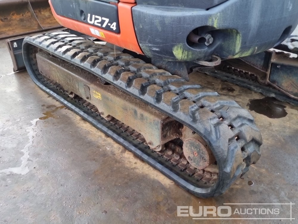 Mini excavator 2016 Kubota U27-4: Foto 9