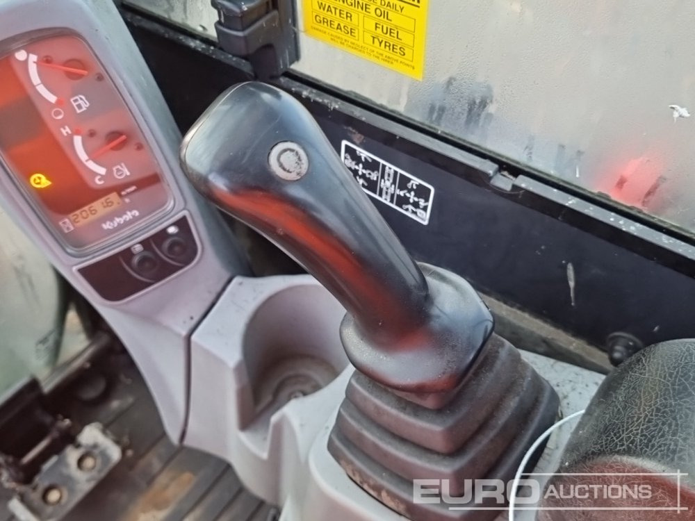 Mini excavator 2016 Kubota U27-4: Foto 46