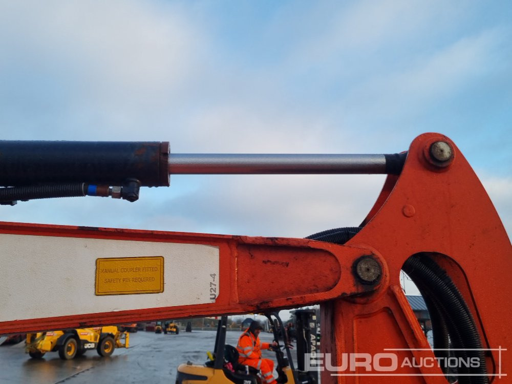 Mini excavator 2016 Kubota U27-4: Foto 22