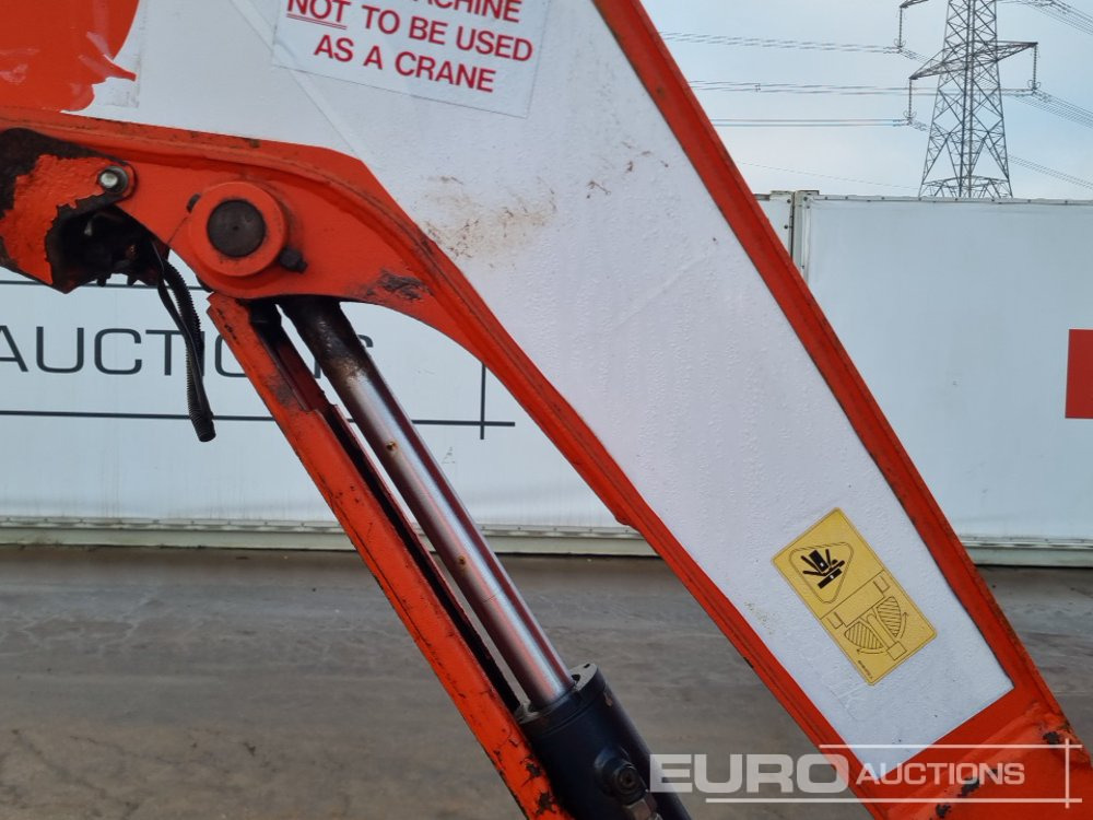 Mini excavator 2016 Kubota U27-4: Foto 27