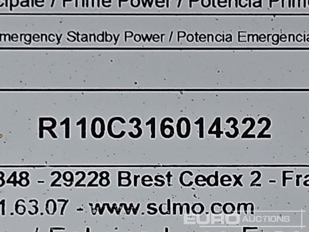 Generator electric 2016 SDMO R110C3: Foto 28