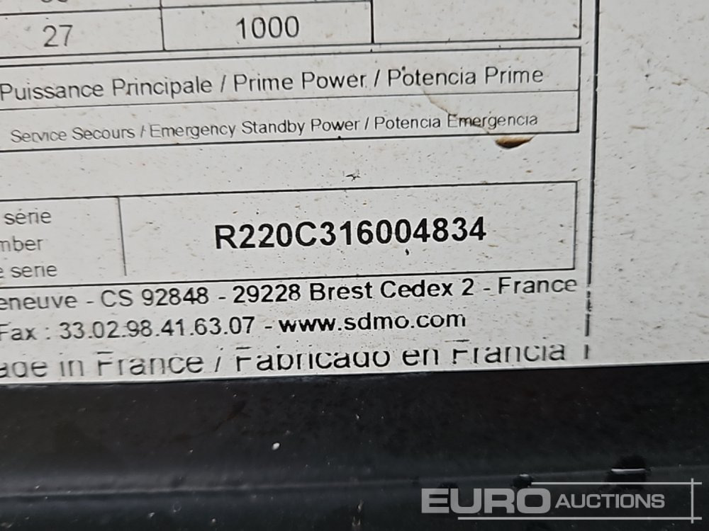 Generator electric 2016 SDMO R220C3: Foto 31 Generator electric 2016 SDMO R220C3: Foto 31