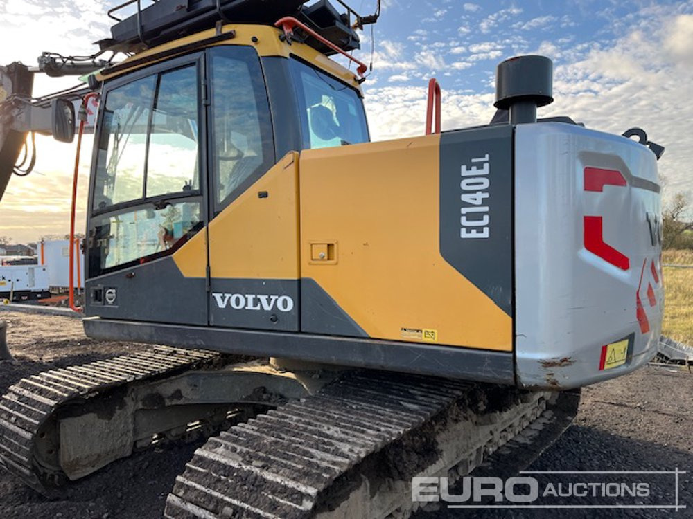 2016 Volvo EC140EL - Excavator pe şenile: Foto 2 2016 Volvo EC140EL - Excavator pe şenile: Foto 2