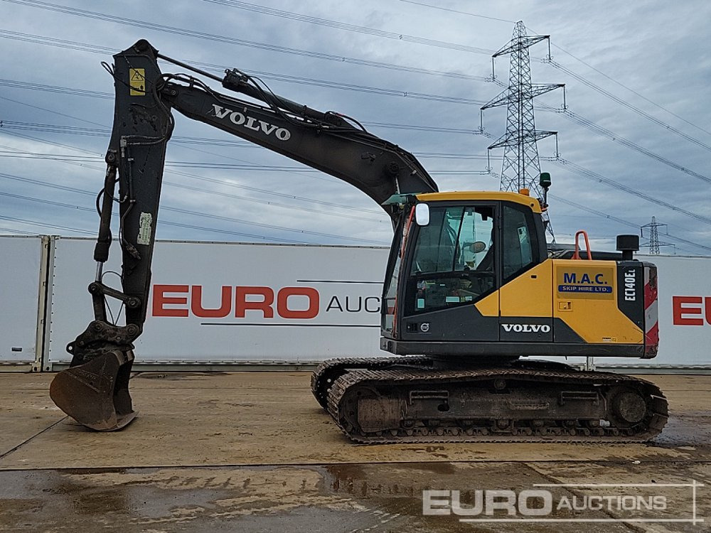 2016 Volvo EC140EL - Excavator pe şenile: Foto 2 2016 Volvo EC140EL - Excavator pe şenile: Foto 2